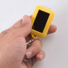 Solar Flashlight Keychain