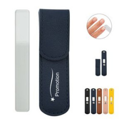 Glass Nail File With Pu Case