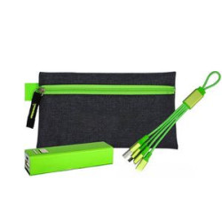 Mobile Tech Metal Power Bank Accessory Kit