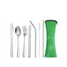Camping Silverware Reusable Utensils Set with Case