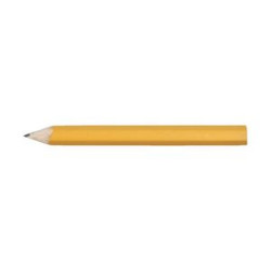 Hex/Round Wooden Golf Pencil