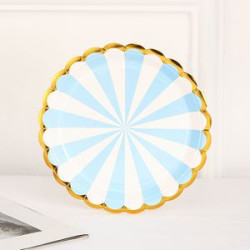 Round Disposable Paper Plates