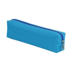 Basic Zipper Canvas Pencil Case