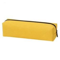 Basic Zipper Canvas Pencil Case