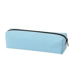 Basic Zipper Canvas Pencil Case