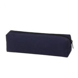 Basic Zipper Canvas Pencil Case
