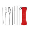 Portable Travel Cutlery Set Spoon Fork