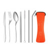 Portable Travel Cutlery Set Spoon Fork