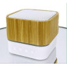 Bamboo Square Mini Portable Speaker