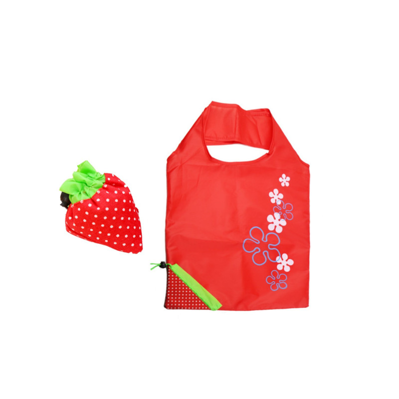 Foldable Strawberry Tote Bag