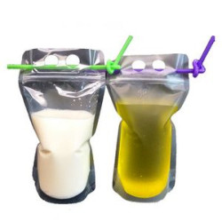 Juice Pouch With Straw