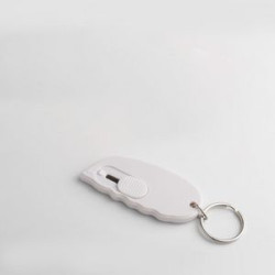 Mini Retractable Knife Box Cutter Letter Opener Keychain