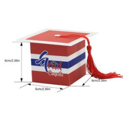 Graduation Cap Shaped Candy Chocolet Box
