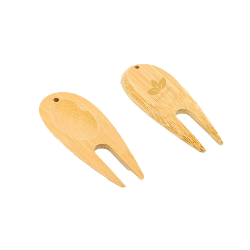 Wooden Golf Divot Repair Tool