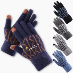 Touch Screen Warm Gloves With Thermal Soft Knit Lining