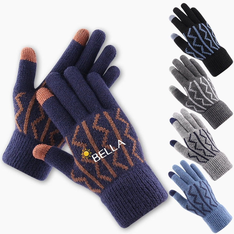 Touch Screen Warm Gloves With Thermal Soft Knit Lining
