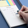 Business Notebook With Sticky Colored Notes