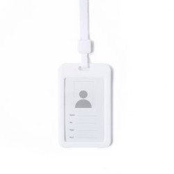 ID Badge Holders with Detachable Neck Lanyard Strap