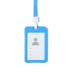 ID Badge Holders with Detachable Neck Lanyard Strap