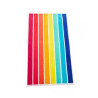 Vertical Rainbow Beach Towel