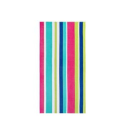 Vertical Rainbow Beach Towel
