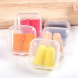 Sponge Earplugs In Storage Cases