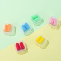 Sponge Earplugs In Storage Cases