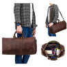 Cowhide Leather Travel Luggage Bag