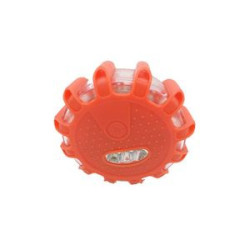 LED Road Flares Emergency Disc Roadside Safety Light With Pouch Bag