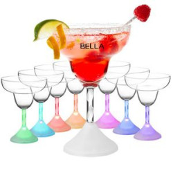 6 Oz. Lighted Led Margarita Glass