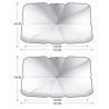 Auto Windshield Sunshade Umbrella