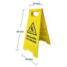 Foldable Yellow Floor Safety Warning Signs