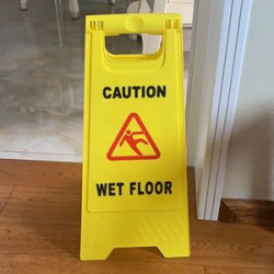 Foldable Yellow Floor Safety Warning Signs