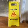 Foldable Yellow Floor Safety Warning Signs