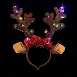 Plastic christmas elk decorations cute headband
