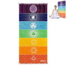 Rainbow Chakra Yoga Mat