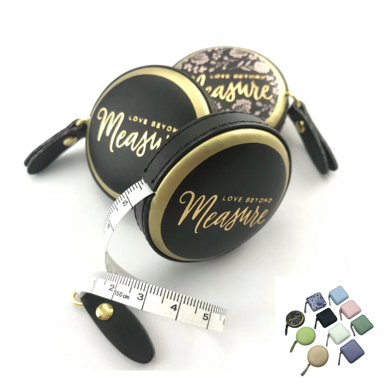 60 In Pu Mini Tape Measure Vintage Style