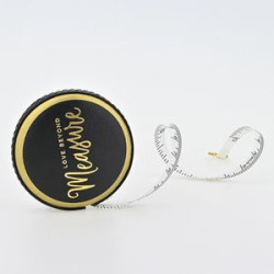 60 In Pu Mini Tape Measure Vintage Style