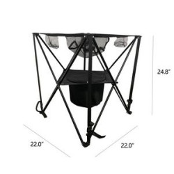 Folding Barbecue Ice Bucket Table