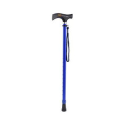 Ten Step Telescopic Adjustable Walking Stick