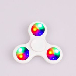 Light Up White Fidget Spinner (3-5 Days)