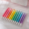 12 Pcs Smooth Watercolor Rainbow Twistable Crayon