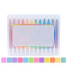 12 Pcs Smooth Watercolor Rainbow Twistable Crayon