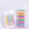 12 Pcs Smooth Watercolor Rainbow Twistable Crayon