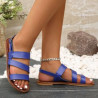 Women's Solid Color Flat Sandals