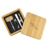 Custom Bamboo Manicure Set
