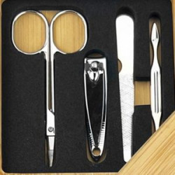 Custom Bamboo Manicure Set