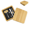 Custom Bamboo Manicure Set
