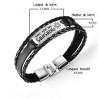 Genuine Leather Bracelets for Men Women
