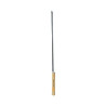 Wooden Handle Stainless Steel Barbecue Stick